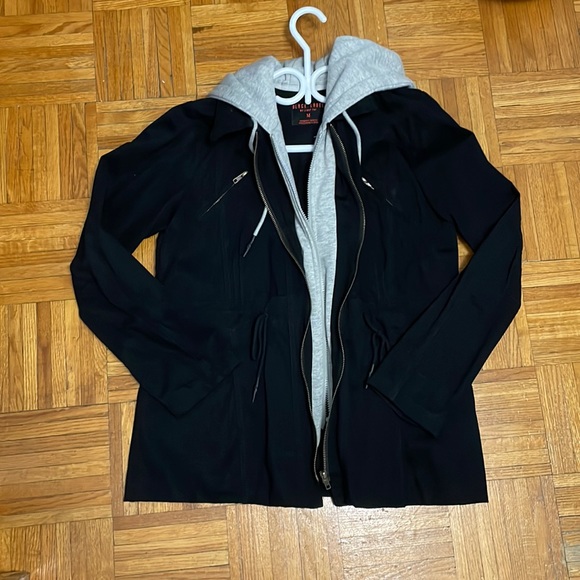 Black Label Hooded Utility Jacket - Picture 4 of 4